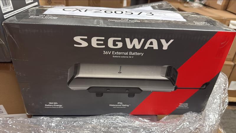 36V External Battery - IPX6 Waterproof Rating