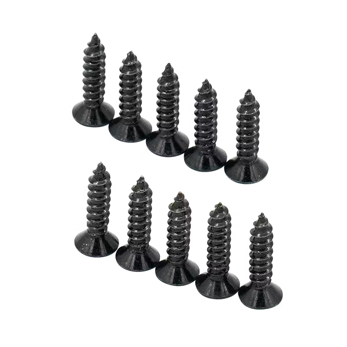 Cross Recessed Countersunk Head Self-Tapping Carbon Steel Screw St2.9X13 - GT1/GT2
