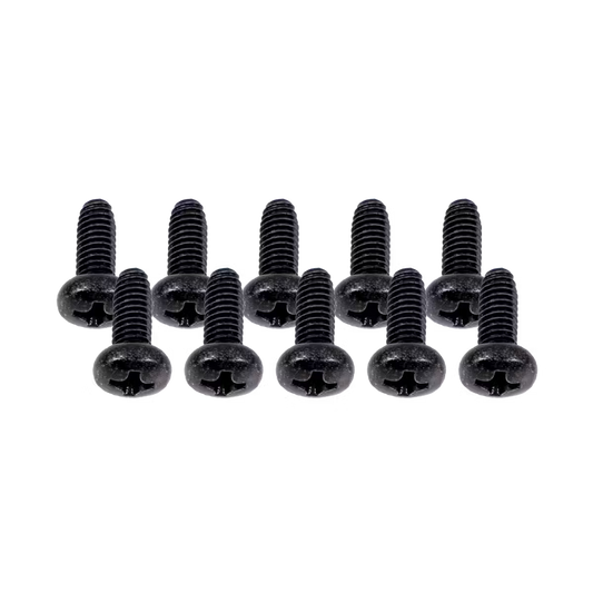 Cross Recessed pan Head self-extruded carbon steel screws -M4x10-E2/E2 Plus/E2 Plus II/DLX 2 Plus